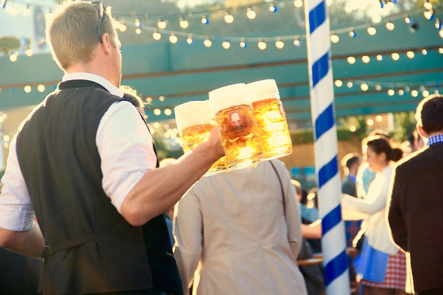Traditionelle Bayerische Bierhallen in München